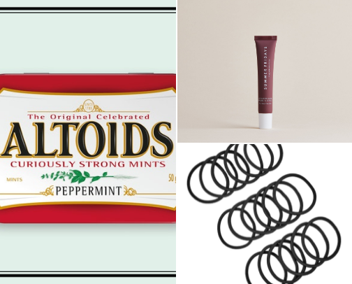 What’s in my purse cover photo collage