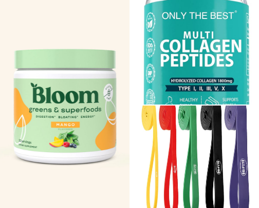 Health and wellness essentials cover photo collage