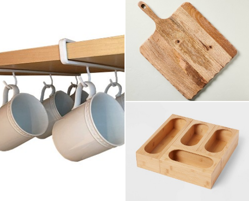 kitchen dishware & organization cover photo collage