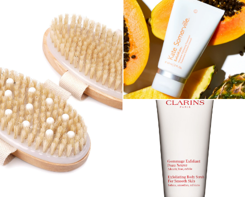 Perfect at home spray tan must have products cover photo collage