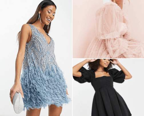 Dresses for prom (and matching heels) cover photo collage