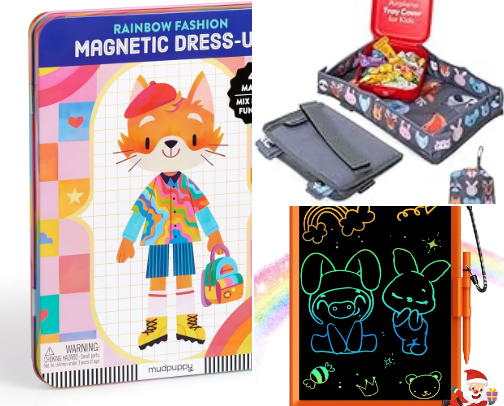 Items to Make Traveling with Toddlers a little less painful cover photo collage