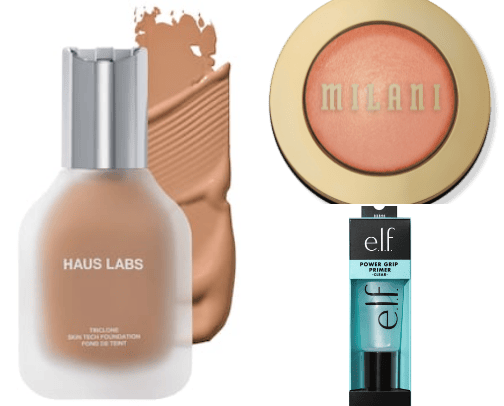 Makeup products 💄 cover photo collage