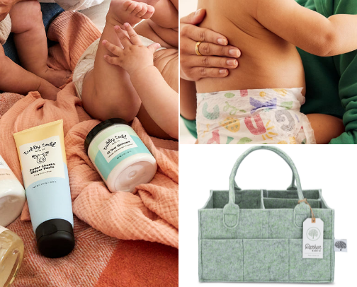 Motherhood Must-Haves cover photo collage