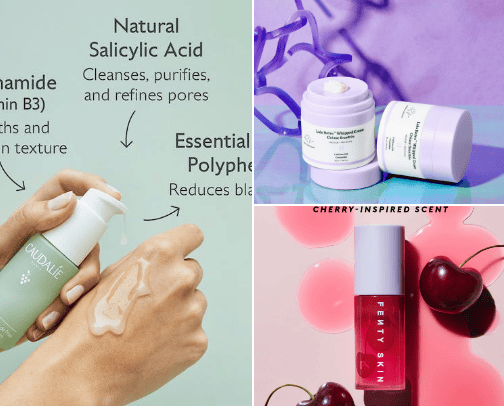 My Skincare Routine cover photo collage