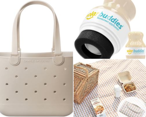 Spring Mom Bag Essentials cover photo collage