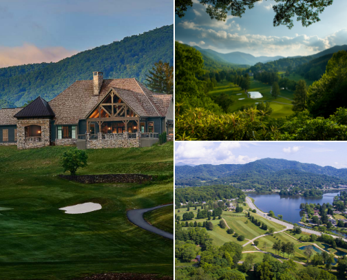 North Carolina Golf Courses Our Family Loves cover photo collage