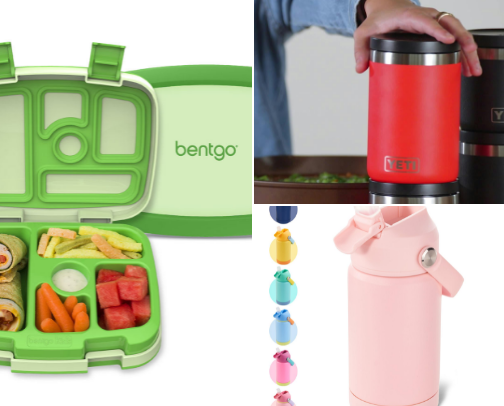 Kids Lunch Made Easy (No More Morning Stress) cover photo collage