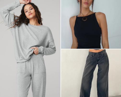 clothing recs: all in categories cover photo collage