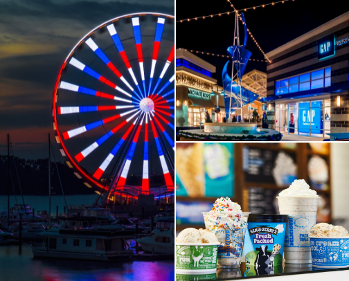 A day at National Harbor- eat and have fun! cover photo collage
