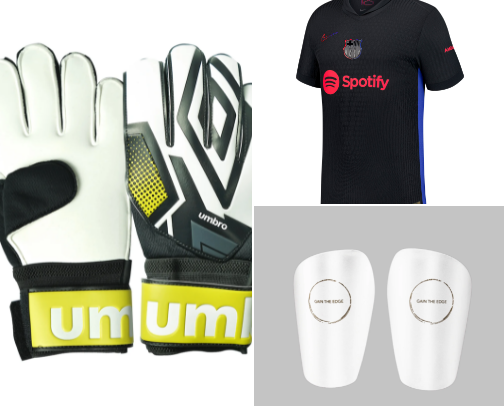 Football Must Haves!⚽ cover photo collage