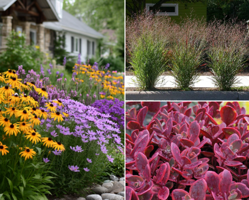Drought-Resistant Plants That are Great for Zones 8a and 8b cover photo collage