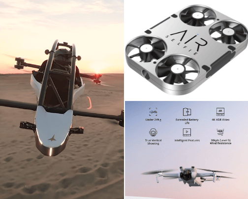 Special Drones cover photo collage