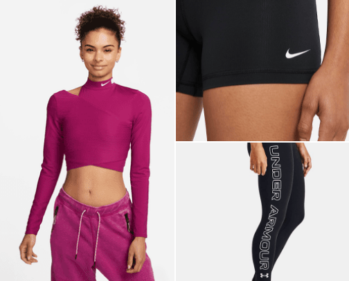 Sportwear🏋️🖤 cover photo collage