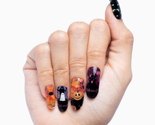 Nails cover photo collage