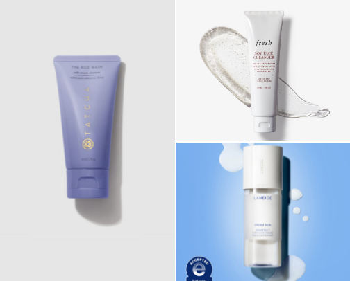 Glowy Skincare Prep cover photo collage