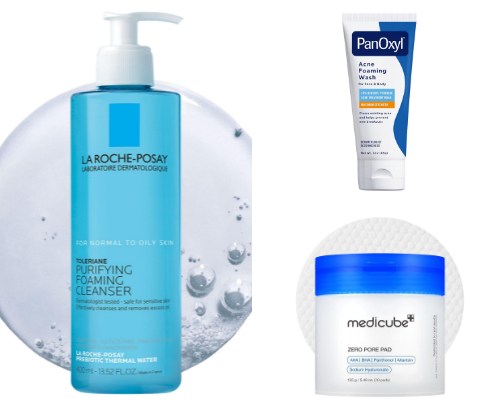 Clear skin must haves 🫧 cover photo collage