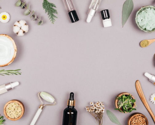 Skine care / acne prone skin cover photo collage