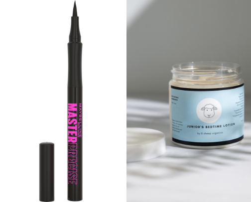 My go to items from beauty and baby cover photo collage