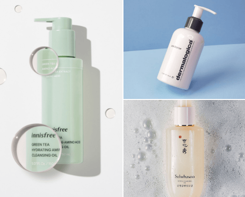 My night skincare routine cover photo collage