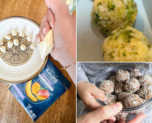 The best toddler snack and meal recipes for a 40 y/o mom with little time to cook cover photo collage