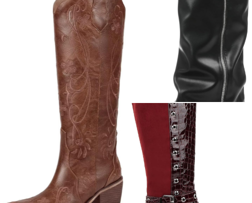 My fall boot finds cover photo collage