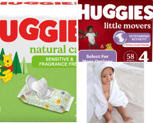 Baby must-have cover photo collage