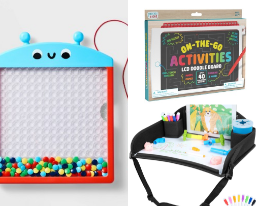 Screen-Free Car Entertainment for Kiddos! cover photo collage