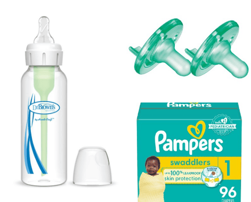 Baby essentials cover photo collage