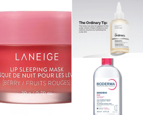 skin care cover photo collage