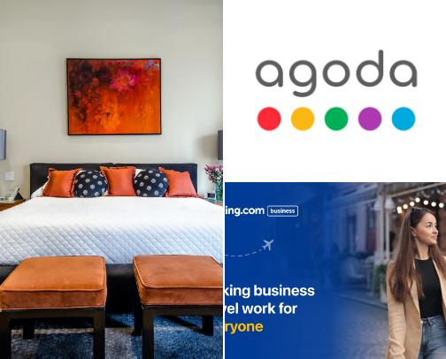 Booking hotel disini cover photo collage
