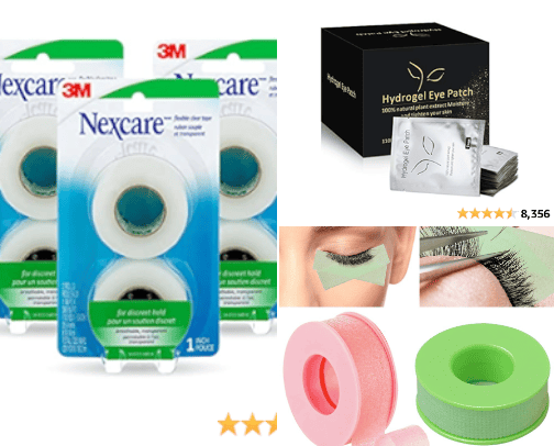 Useful Lash Extension Products cover photo collage