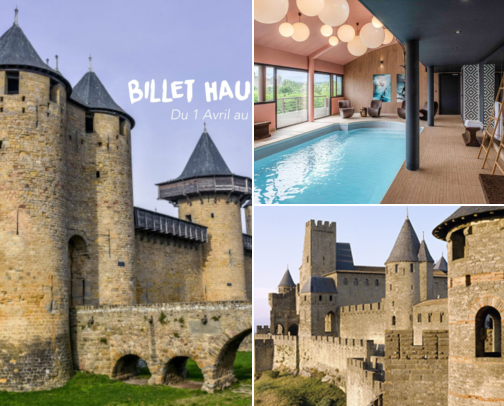 Carcassonne, France: Walls, Churches, Canals & Cosy Stays cover photo collage