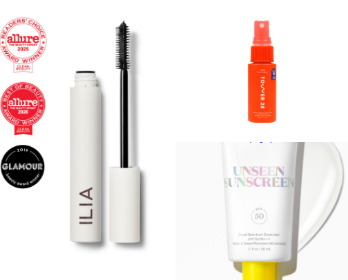 My favorite beauty recs cover photo collage