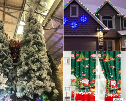 Christmas is coming!! Lets start decorating!!! cover photo collage
