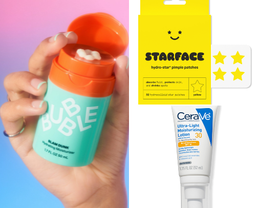 Skincare for Teens – Best Cleansers, Moisturizers, Sunscreens & Packs cover photo collage