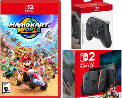 Nintendo switch 2 accessories cover photo collage