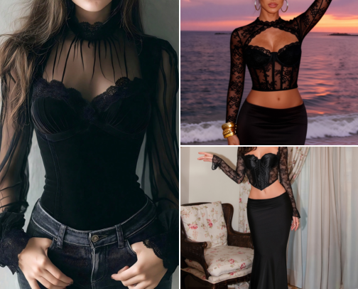 Halloween tops that are too cute to be scary🕸️ cover photo collage