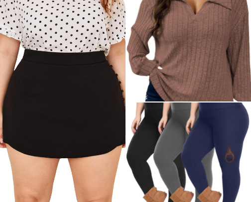 Clothes that fit beautifully on Apron Belly and Mons Pubis girlies 💖 or just clothes and accessories in general 😉 cover photo collage