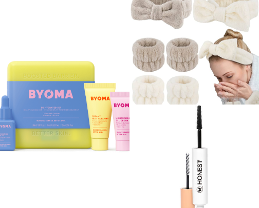 Beginner Skincare Routine (Starter Skincare, Drugstore Skincare, Sensitive Skin) cover photo collage