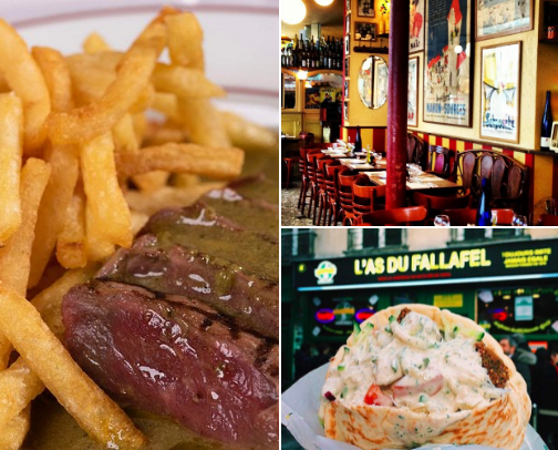 Casual Restaurants In Paris cover photo collage
