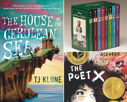 My favorite book recs cover photo collage