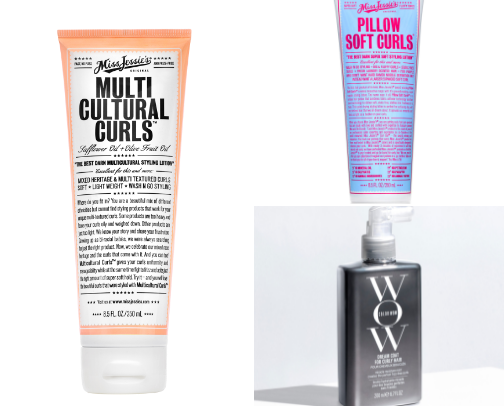Curly hair recs cover photo collage