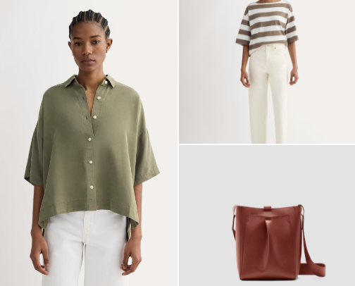 Women's Clothing  (EVERLANE) cover photo collage