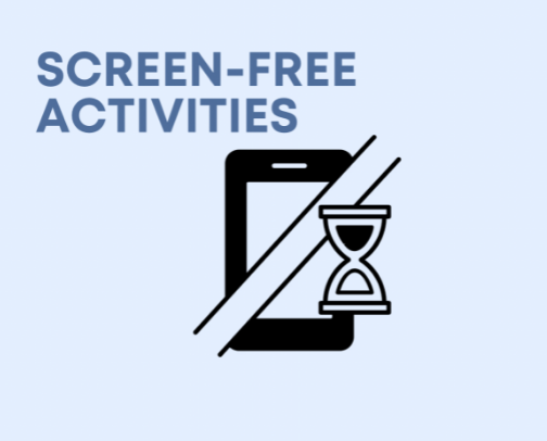 Screen-Free Activities cover photo collage