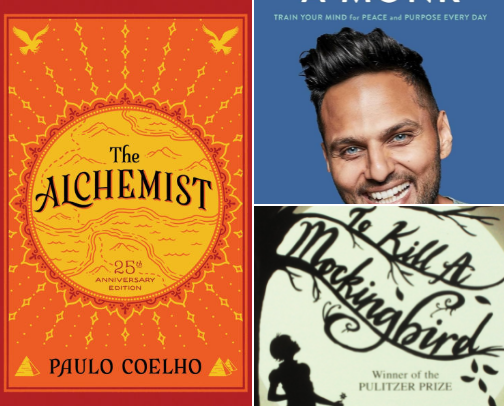 My favorite book recs cover photo collage