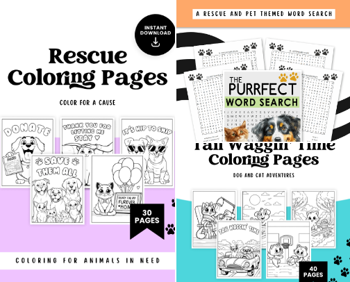 Coloring Pages & Activities cover photo collage
