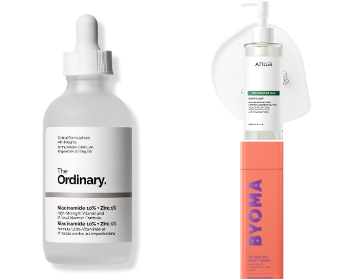 Best skin care products cover photo collage