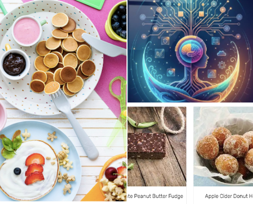 Vegan Daily Receipe Books cover photo collage