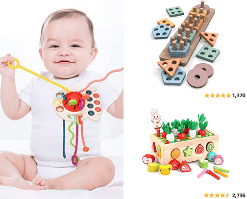 toddler toys | must haves cover photo collage